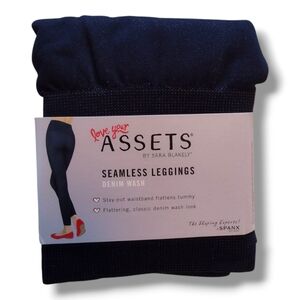 Assets By Spanx Seamless Leggings Denim Wash